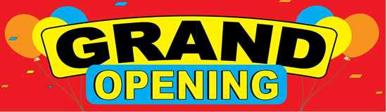 Grand Opening Banner